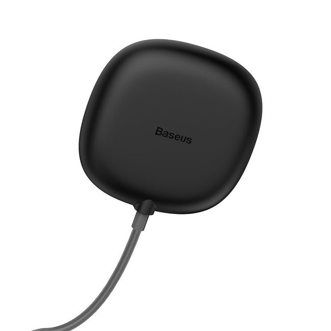 Беспроводное зарядное устройство Baseus Suction Cup Wireless Charger чёрный - фото