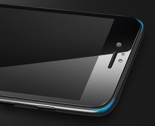 Защитное стекло на весь экран для Apple iPhone 7/8 Monarch PREMIUM черный