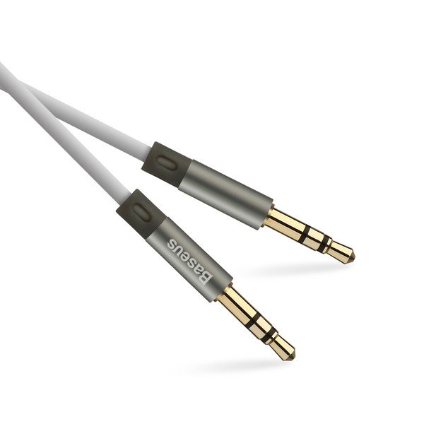 Кабель аудио Baseus Fluency Series AUX Audio Cable 120см серебристый