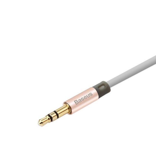 Кабель аудио Baseus Fluency Series AUX Audio Cable 120см розовый