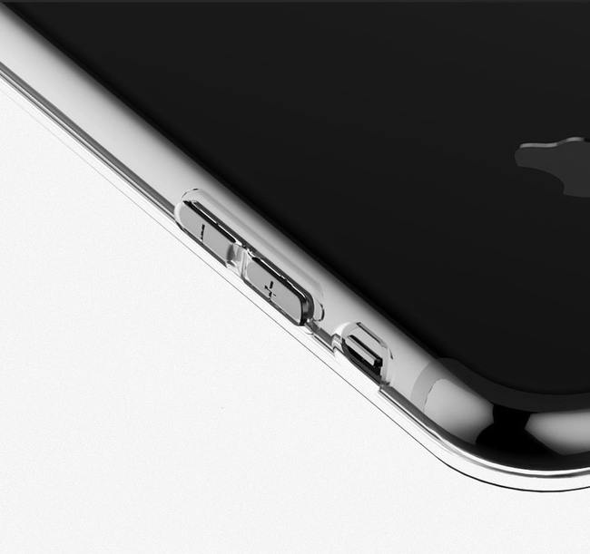 Чехол для Apple iPhone 8 Plus/7 Plus гелевый тонкий 0,5mm прозрачный - фото3