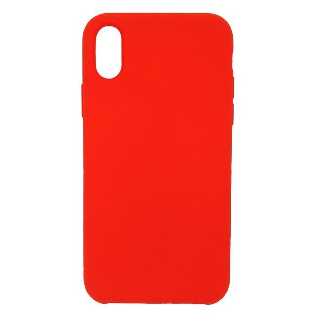 Чехол для Apple iPhone X / Xs силиконовый Remax Kellen красный - фото