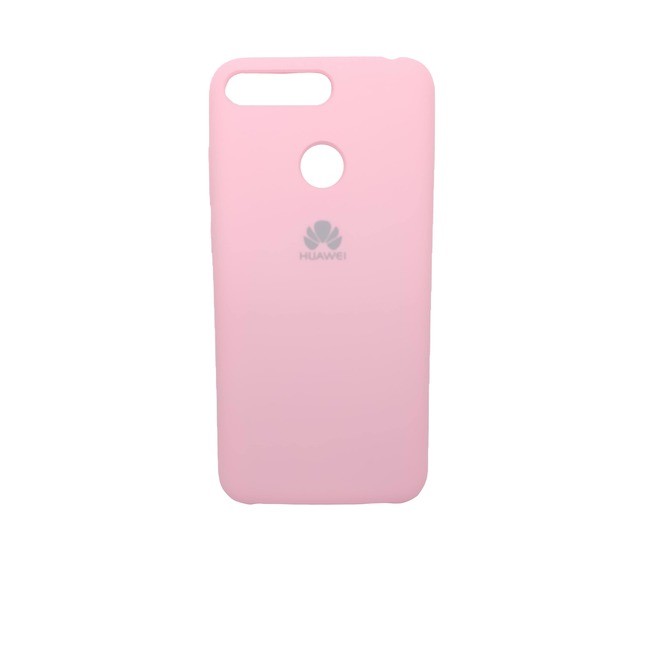 Чехол для Huawei Y6 Prime 2018 силиконовый розового цвета - фото