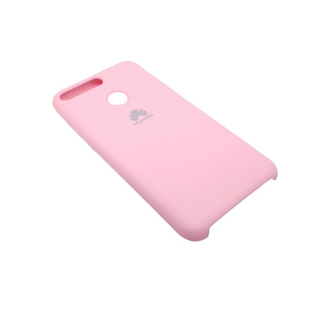 Чехол для Huawei Y6 Prime 2018 силиконовый розового цвета - фото4