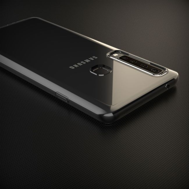 Чехол для Samsung Galaxy A9 (2018) гелевый тонкий прозрачный - фото2