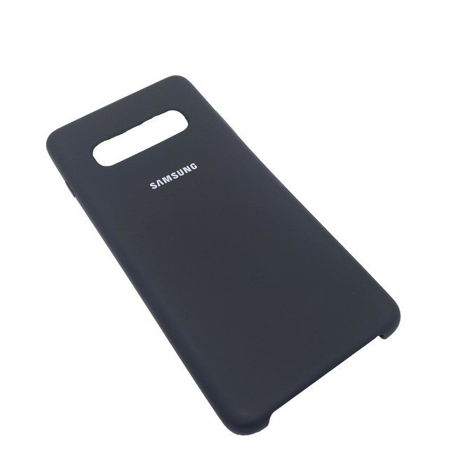 Чехол для Samsung Galaxy S10 силиконовый черного цвета