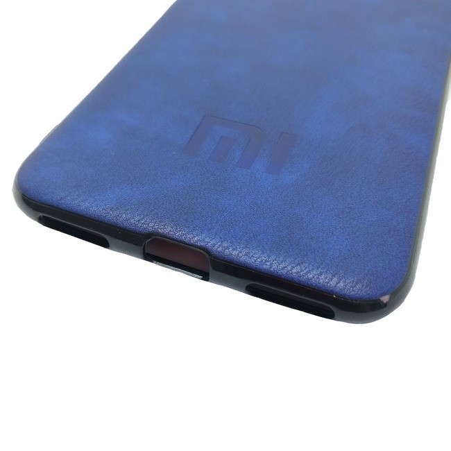 Чехол для Xiaomi Mi 6X/A2 гелевый с тиснением синий