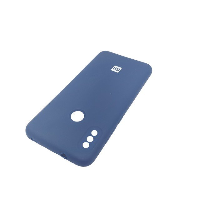 Чехол для Xiaomi Mi A2 Lite силиконовый Case Slim темно-синего цвета