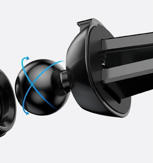 Автомобильный держатель в дефлектор Baseus Future Gravity SUYL-WL01 черный