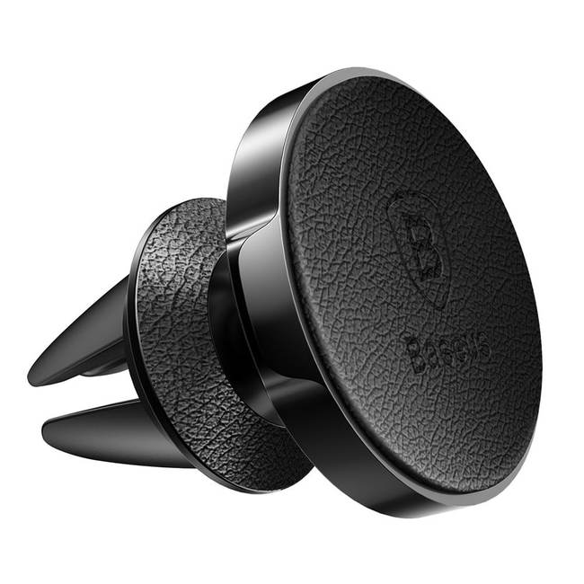 Автомобильный держатель в дефлектор Baseus Small Ears SUER-E01 черный - фото3