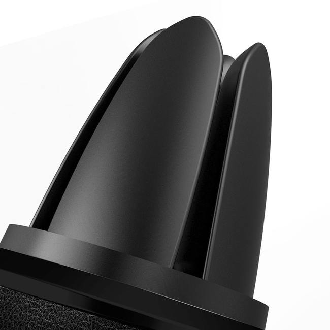 Автомобильный держатель в дефлектор Baseus Small Ears SUER-E01 черный - фото6