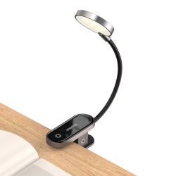 Лампа Baseus Comfort Reading Mini Clip Lamp (DGRAD-0G) - фото