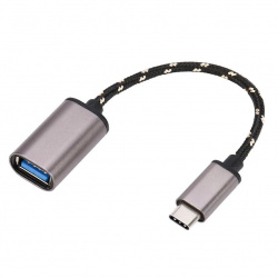 Переходник OTG USB3.1 Type-C – USB 3.0 с проводом - фото