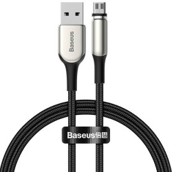 Кабель Baseus Zinc Magnetic Cable Micro USB 2A 1 метр CAMXC-H01 - фото