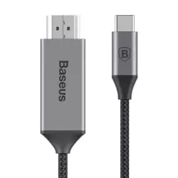 Кабель Baseus C-Video (CATSY-0G) USB-C to HDMI 4K 60 Гц 1.8 метра - фото