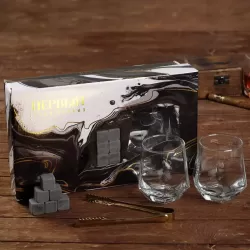Подарочный набор для виски с камнями Amiro Bar Set ABS-01W - фото