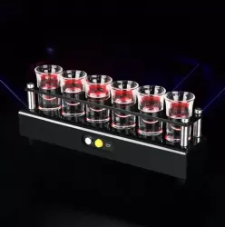 Подставка под шоты с подсветкой Amiro Drink Set ADS-05w - фото