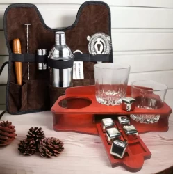 Подарочный набор аксессуаров для домашнего бара Amiro Bar Set ABS-016S - фото