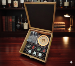 Набор для копчения виски и коктейлей Amiro ASW-106 - фото