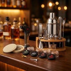 Набор для копчения виски и коктейлей Amiro ASW-112 - фото