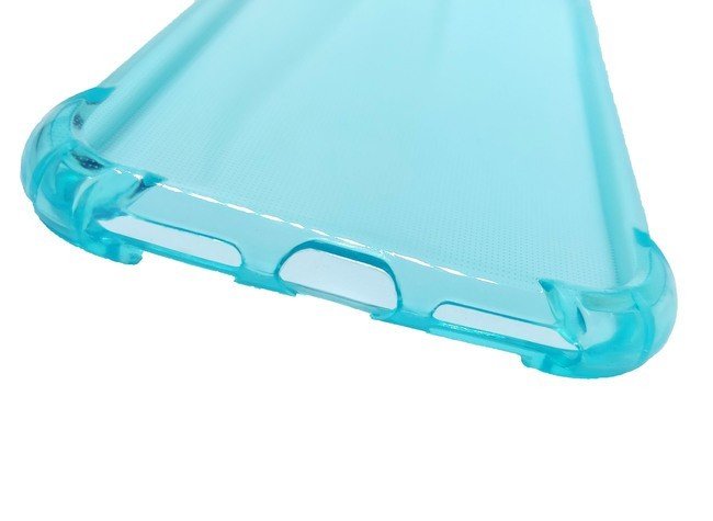 Чехол для Apple iPhone 7/8 гелевый противоударный BOOSTAR прозрачный голубой