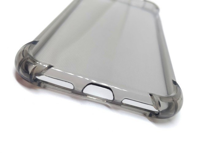 Чехол для Apple iPhone 7/8 гелевый противоударный BOOSTAR прозрачный черный - фото3