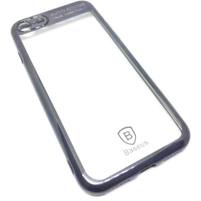 Чехол для Apple iPhone 7/8 гелевый Baseus с окантовкой черный