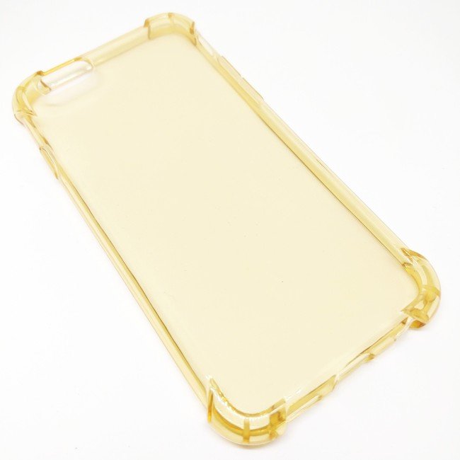 Чехол для Apple iPhone 6/6s гелевый противоударный BOOSTAR прозрачный желтый