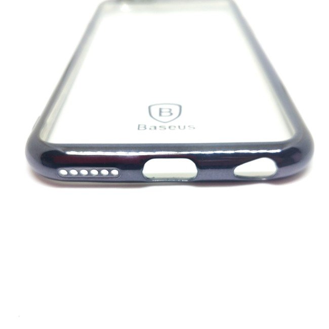 Чехол для Apple iPhone 6/6s гелевый Baseus с окантовкой черный