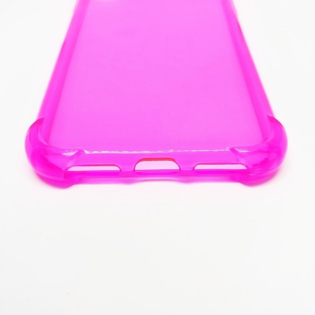 Чехол для Apple iPhone X / Xs гелевый противоударный BOOSTAR прозрачный розовый - фото2