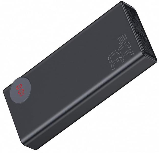 Внешний аккумулятор Baseus PPMY-01 30000mAh PD3.0+QC3.0 черный