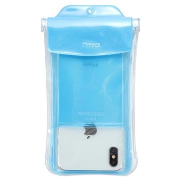Водонепроницаемый чехол Baseus Safe Airbag Waterproof Case голубой - фото