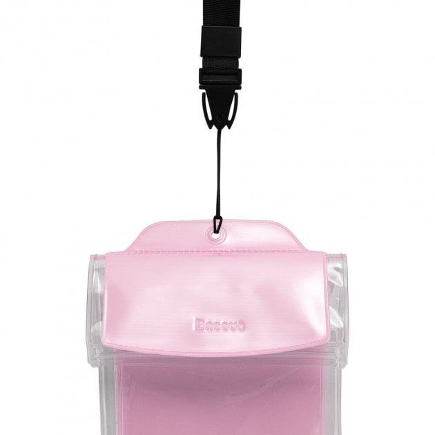Водонепроницаемый чехол Baseus Safe Airbag Waterproof Case розовый - фото6