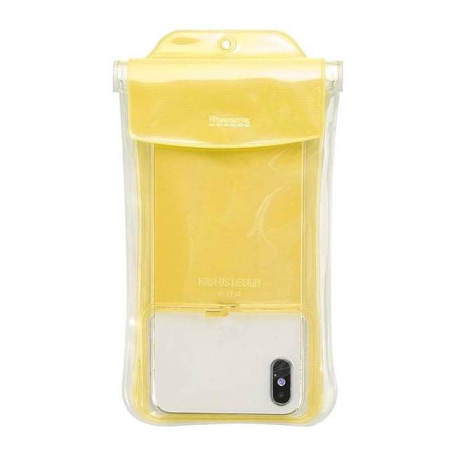 Водонепроницаемый чехол Baseus Safe Airbag Waterproof Case желтый - фото