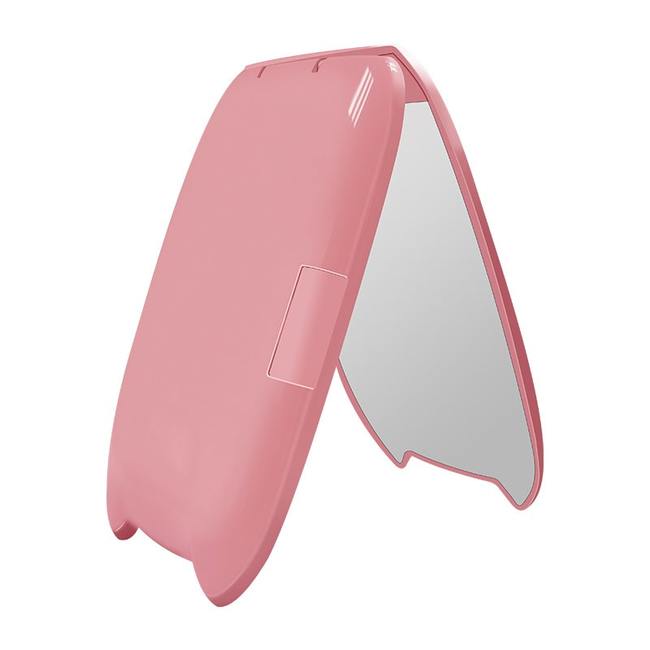 Зеркало для макияжа с подсветкой и увеличением ShineMirror TD-09 розового цвета - фото4